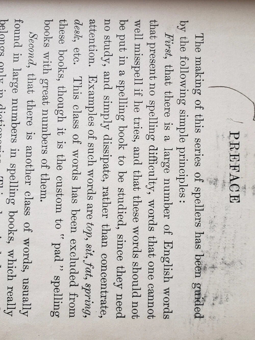 The Peirce Spellers Book Two - Antique Book, 1912